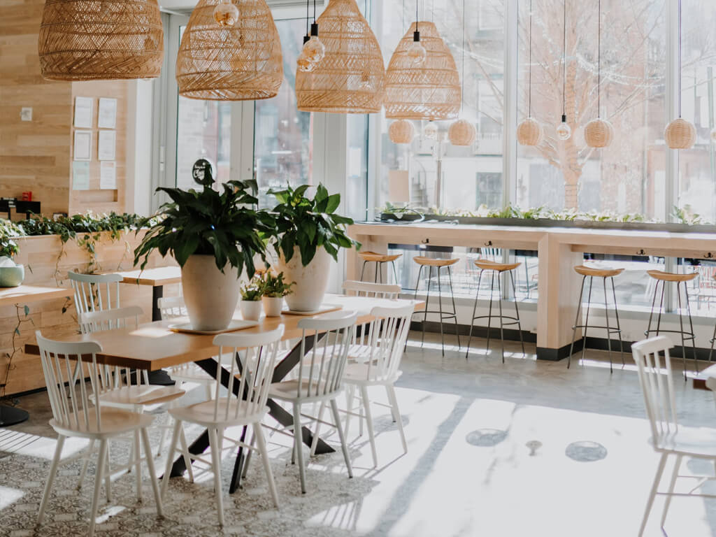 Restaurant interior